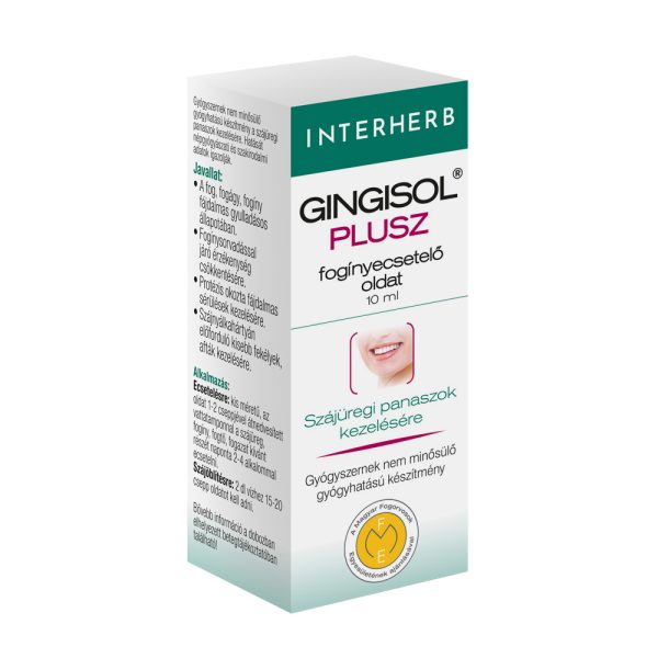 Interherb Gingisol Plusz fogínyecsetelő oldat 10ml