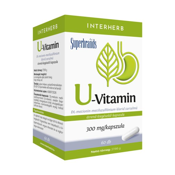 Interherb U-Vitamin 300 mg kapszula 60 db