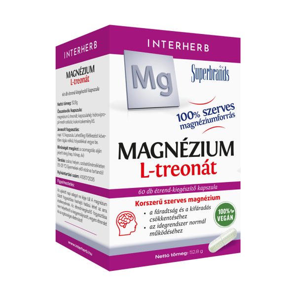 Interherb Magnézium L-treonát kapszula 60 db